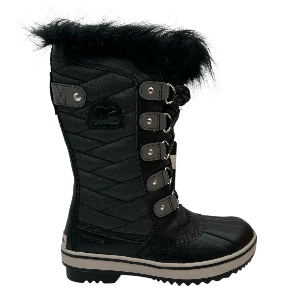 SOREL Youth Girls Tofino II Snow Boots Winter Shoes Size 1Y Waterproof Insulated